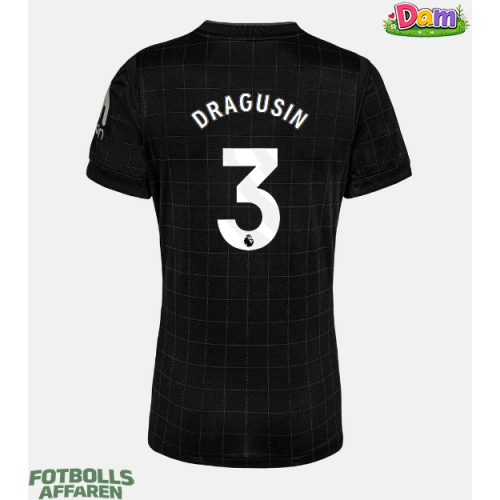 Tottenham Hotspur Radu Dragusin #3 Bortatröja Kvinnor 2025-26 Kortärmad